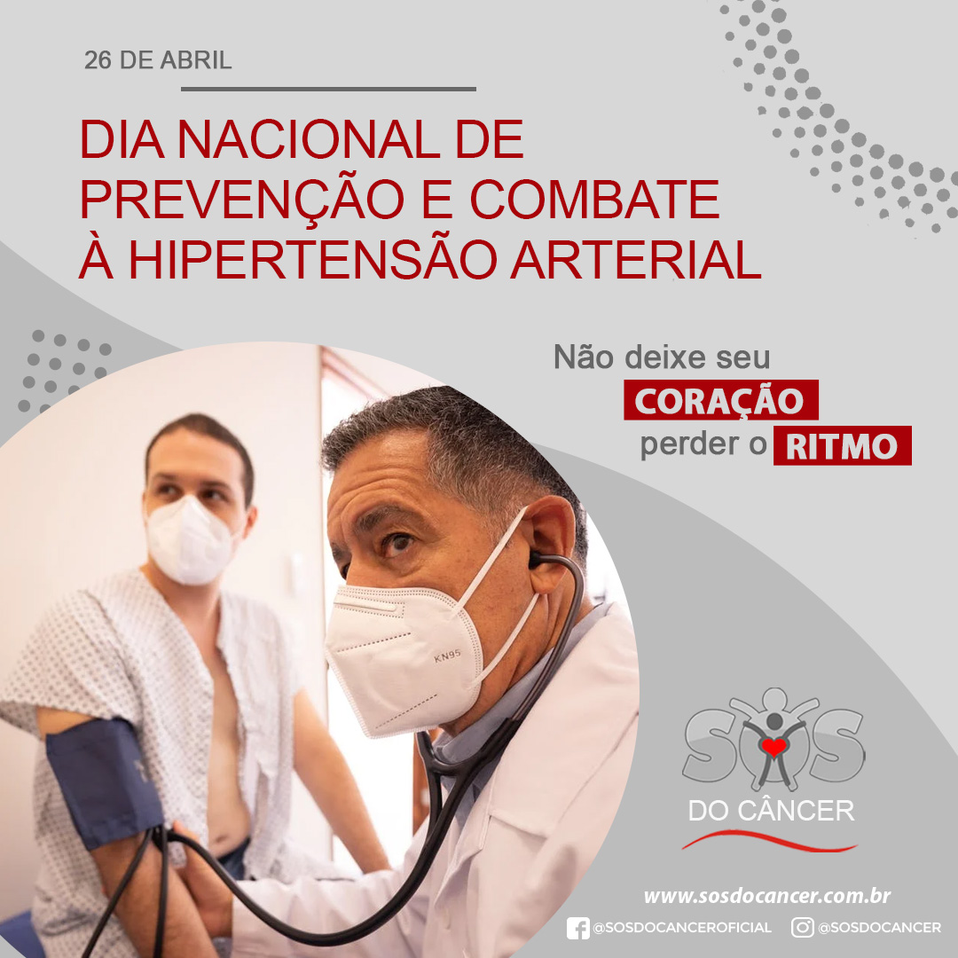 Dia Nacional De Prevenção E Combate à Hipertensão Arterial Sos Do Câncer